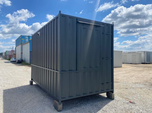 250×450 Catering Container - Doppelte Klappe mit Öffnung nach oben und Decke – Bild 3