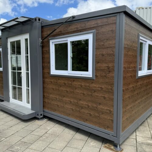Modernes Tiny House 36m² – 2 Schlafzimmer und Einbauküche