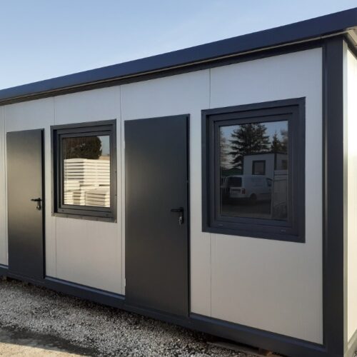 Bürocontainer 15m² – Isolierte und ausgestattete Struktur