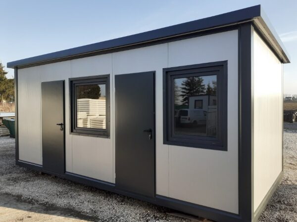 Bürocontainer 15m² - Isolierte und ausgestattete Struktur
