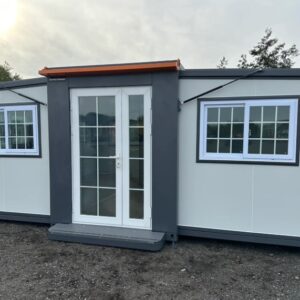 Mobiles Tiny House mit zwei Schlafzimmern und Küche - Modell Stahlworks Deluxe