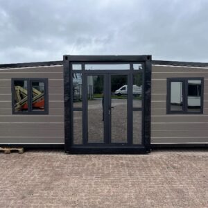 Tiny House XXL-Container / Faltbare Luxus-Chalet - 40 Fuß / 12 Meter