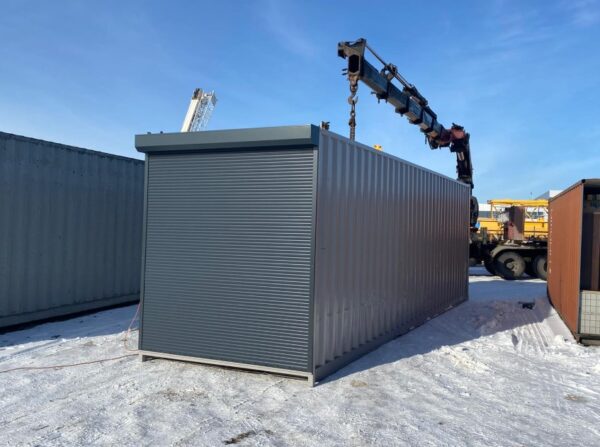 30 Fuß High Cube Seecontainer mit elektrischer Klappe