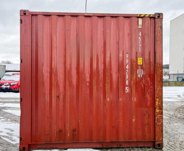 Gebrauchter 10 Fuß High Cube Seecontainer – Bild 3
