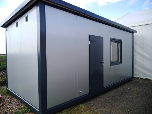 18m² Bürocontainer mit Toilette - Komfort und optimale Isolierung – Bild 3