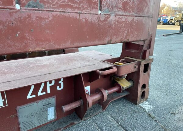 Gebrauchter 20 Fuß Seecontainer Flat Rack – Bild 13