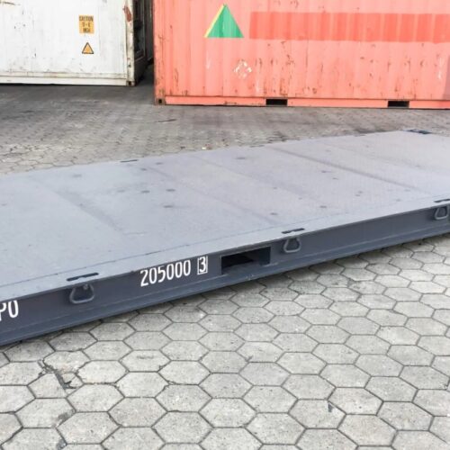 20 Fuß Plattform Seecontainer – IICL Standard
