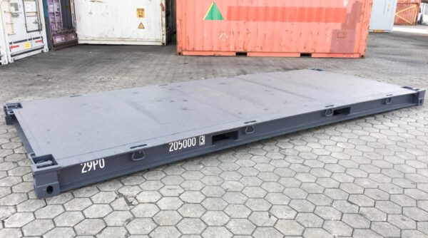 20 Fuß Plattform Seecontainer - IICL Standard