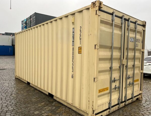Gebrauchter 6 Meter (20 Fuß) Doppeltür Seecontainer – Bild 4