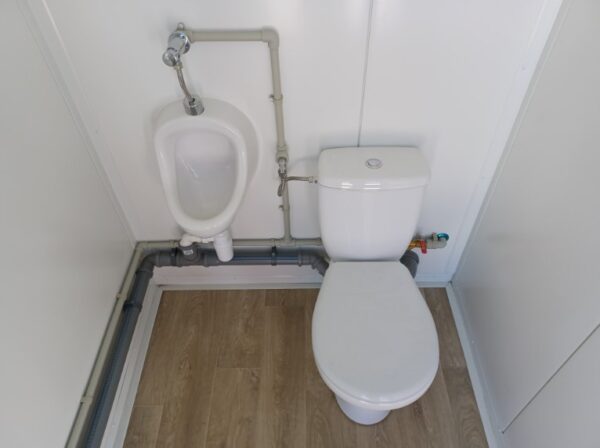 Sanitäranlage Einzel-WC mit Urinal - Abmessungen 172 × 140 × 240 cm – Bild 10