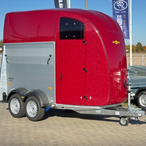 Humbaur Pegasus 2400 Anhänger mit Sattelkammer und Seitentüren