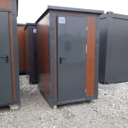 Sanitäranlage Einzel-WC – Abmessungen 130 x 176 x 224 cm