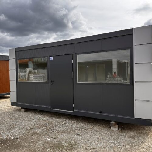 Modularer Bürocontainer / Pavillon 3x6m – Funktional und Ausgestattet