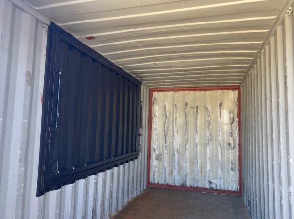 20 Fuß High Cube Restaurationscontainer mit nach oben offener Luke – Bild 15