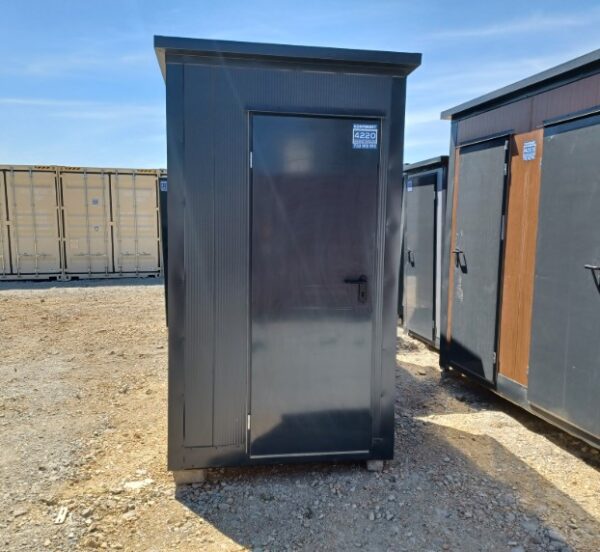 Sanitäranlage Einzel-WC mit Urinal - Abmessungen 172 × 140 × 240 cm