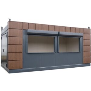 Bar-Container 6×3 m Helsinki - Elegantes und isoliertes Design