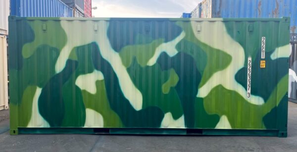 20 Fuß Seecontainer Camouflage – Bild 16