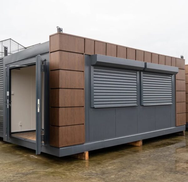 Bar-Container 6×3 m Helsinki - Elegantes und isoliertes Design – Bild 4