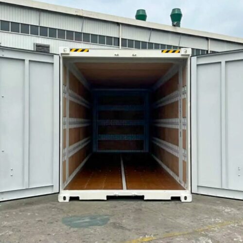 Mobiler 25 Fuß High Cube Seecontainer – Palettenoptimierte Breite