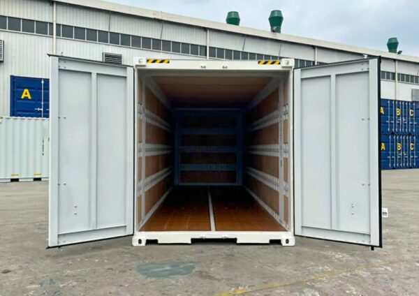 Mobiler 25 Fuß High Cube Seecontainer - Palettenoptimierte Breite