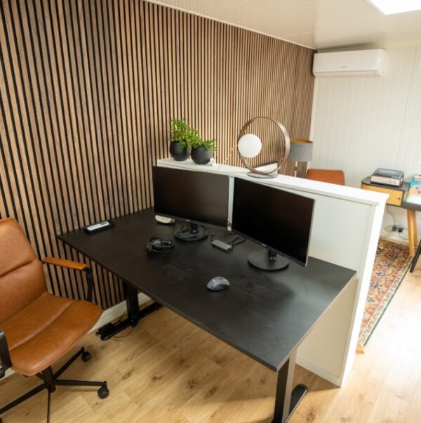 Bürocontainer 8x3 Meter Helsinki mit Küche und Bad – Bild 11