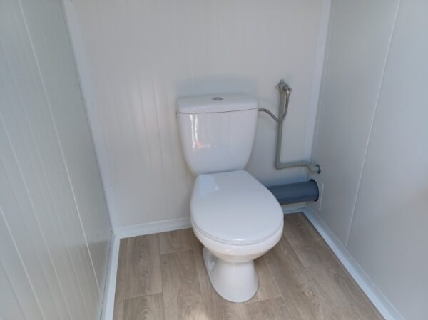 Doppelter Sanitärcontainer - 2 Kabinen, Maße 249 x 175 x 249 cm – Bild 7