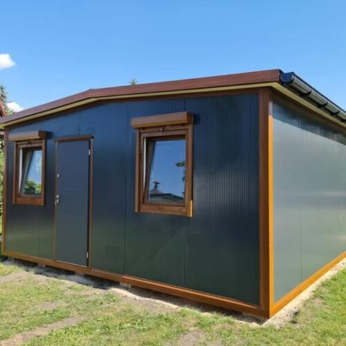 Haus Container 35 m² – Modell A Cottage, ganzjährig bewohnbar