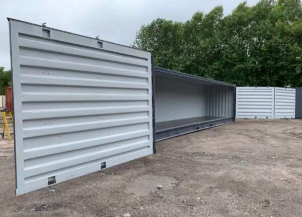 Gebrauchter 40 Fuß High Cube Seecontainer mit Seitenöffnung – Bild 6
