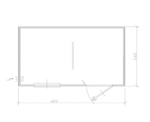 Standard 4 Meter Baustellencontainer – Bild 6