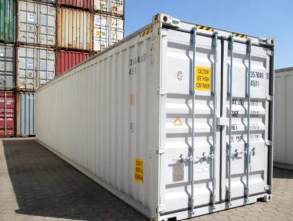 40 Fuß High Cube Open Top Seecontainer