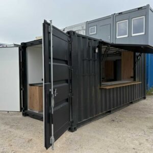 20-Fuß-Restaurantcontainer - Einbahnstraßenregelung