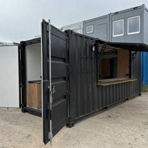 20-Fuß-Restaurantcontainer – Einbahnstraßenregelung