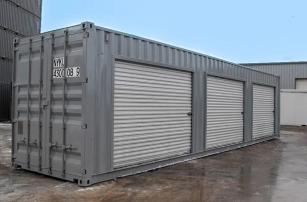 40-Fuß-Container mit Rolltüren - Sichere und zugängliche Lagerung