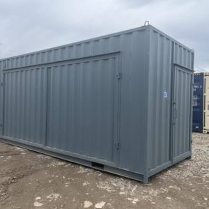 20 Fuß High Cube Seecontainer mit Seitentür + Zusatztür