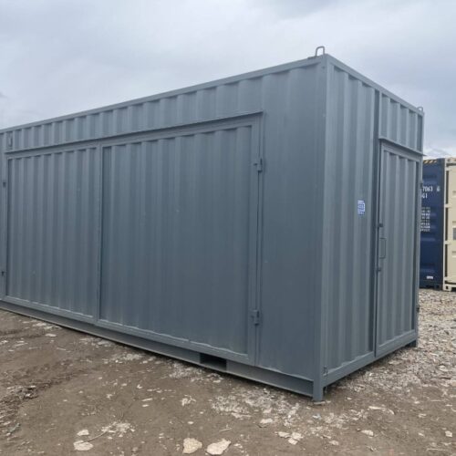 20 Fuß High Cube Seecontainer mit Seitentür + Zusatztür