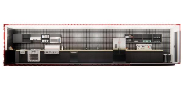 40'HC Catering-Container – Bild 6