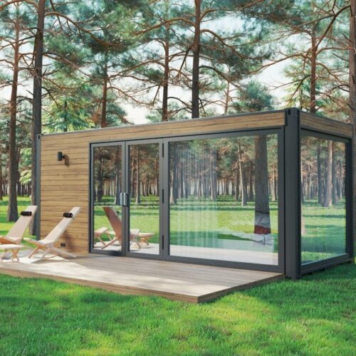 Tiny House Recycled Container „Bliss“ – 13,2 m², umweltfreundlich und komfortabel