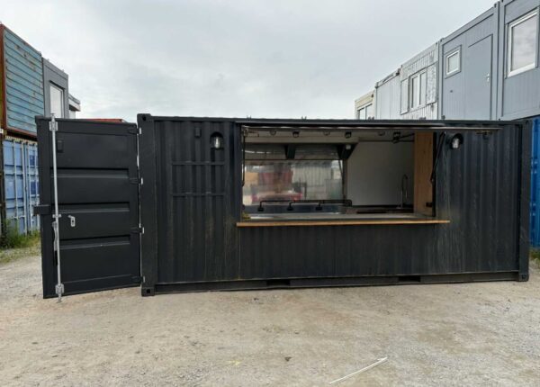 20-Fuß-Restaurantcontainer - Einbahnstraßenregelung – Bild 3