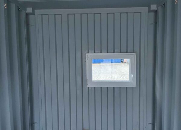 20 Fuß Seecontainer mit Hörmann Tür, Eingangstür und Fenster – Bild 16