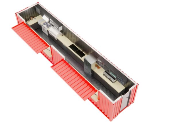 40'HC Catering-Container