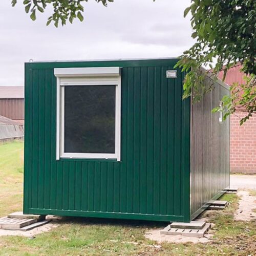 Wohncontainer – 18 m², Verstärkte Isolierung und Ausstattung