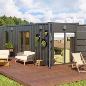 Containerhaus, das das ganze Jahr über bewohnbar ist - 25 m² Komfort und Zweckmäßigkeit