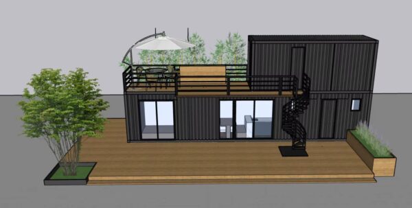 Mobiler Café-Bar-Container 2023 - Vorgefertigter Fastfood-Kiosk – Bild 11