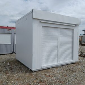 Catering Commercial Container 350×303 - Vorderer Rollladen & Hintere Tür