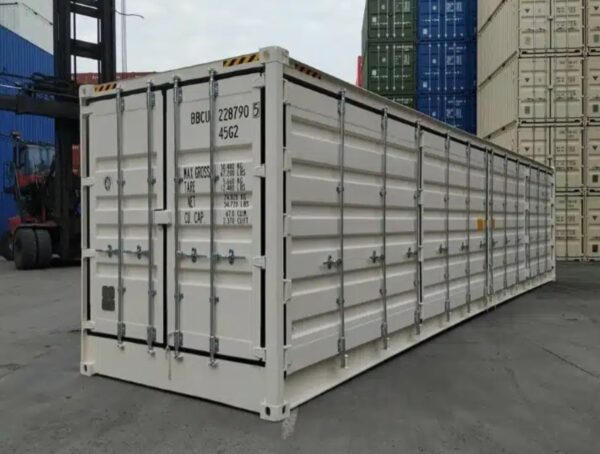 Gebrauchter 40 Fuß High Cube Seecontainer mit Seitenöffnung – Bild 3