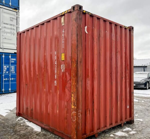 Gebrauchter 10 Fuß High Cube Seecontainer – Bild 4