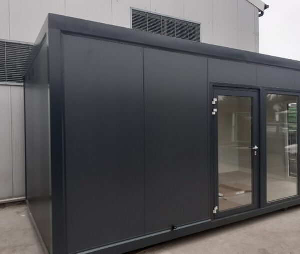 Bürocontainer 18m² mit Sanitäranlagen und Kochnische – Bild 7