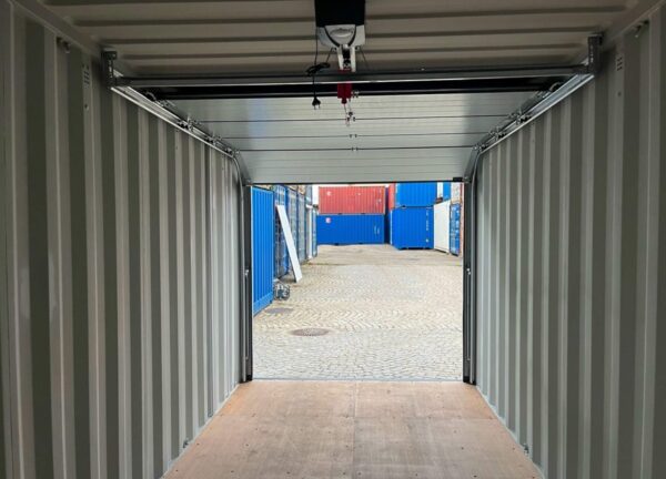 20′ Seecontainer mit Sektionaltor - Ideal für Garage oder Lagerung. – Bild 11