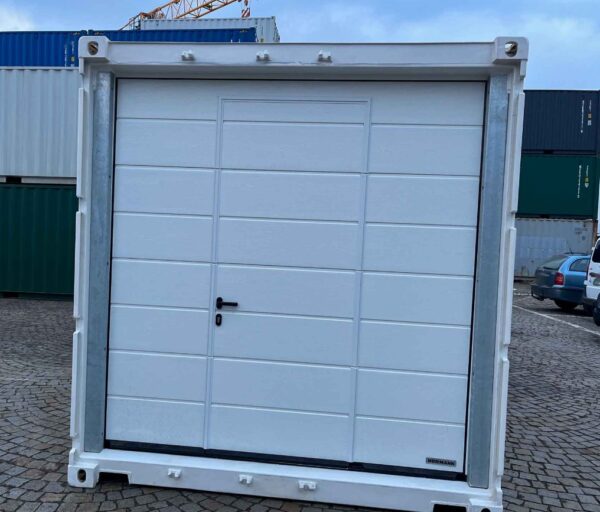 20 Fuß Seecontainer mit Hörmann Tür, Eingangstür und Fenster – Bild 10
