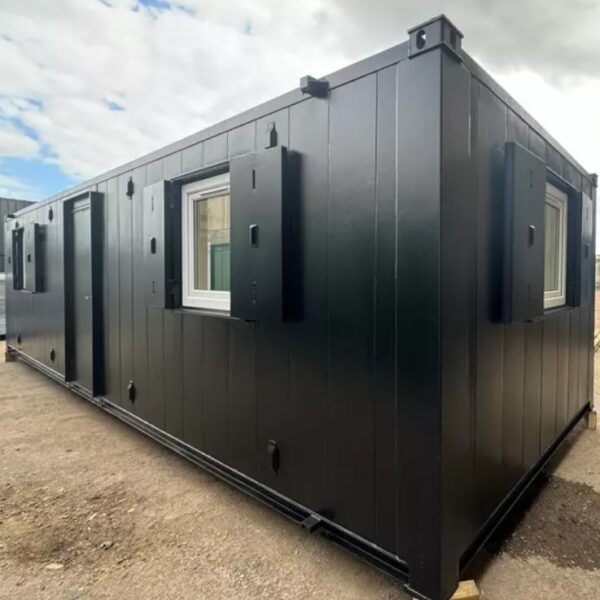 Modularer Container 32 x 10 ft – Büro/Kantine mit Panoramafenstern – Bild 6